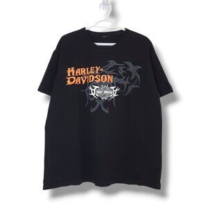 Vintage Harley Davidson Graphic Shirt Black Size XL